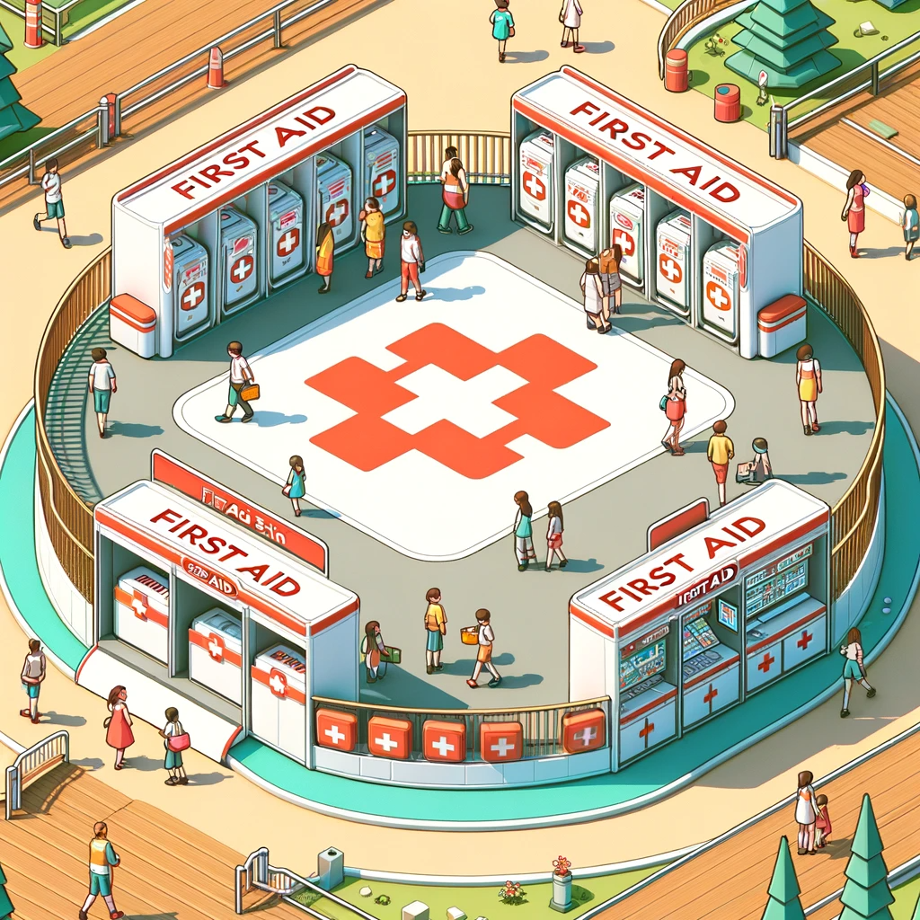 First Aid Stations